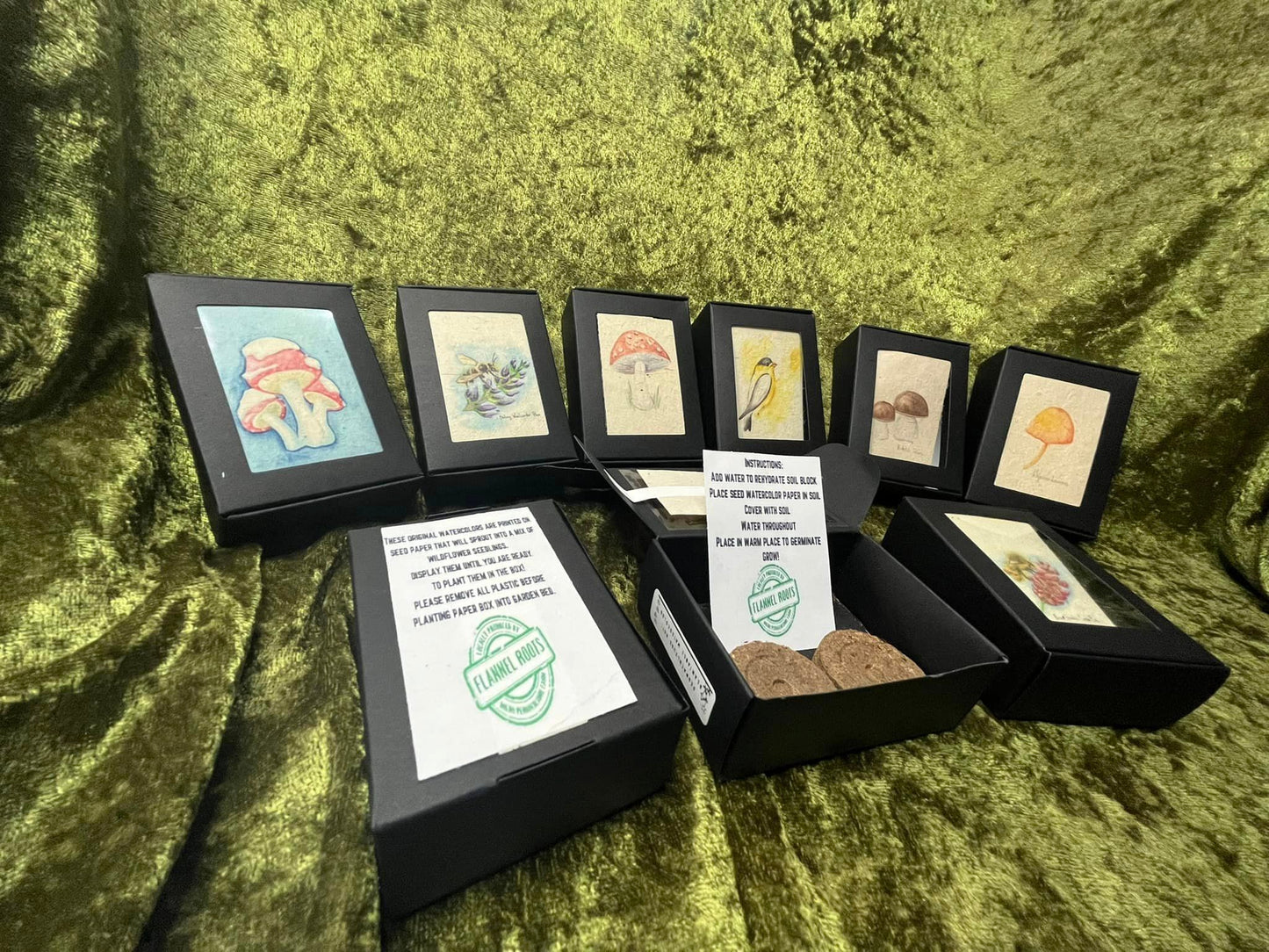 Plantable Watercolor Micro Grow Kit