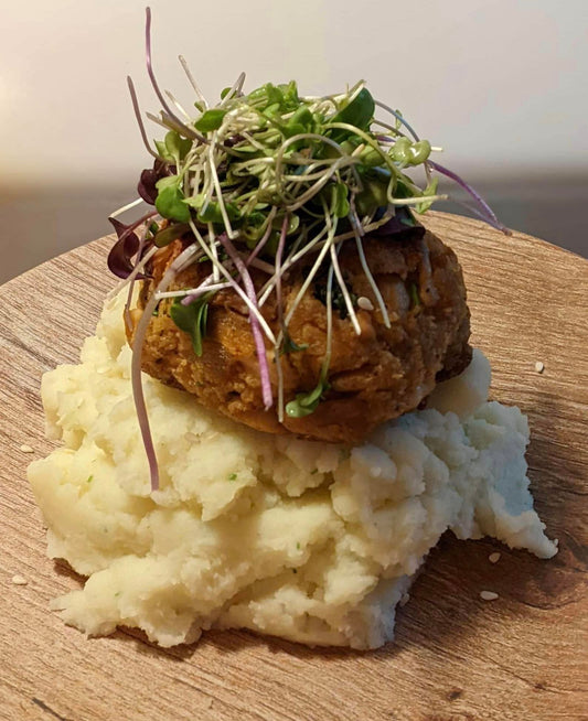 Lions Mane Mushroom "Crab Cakes"